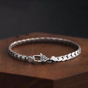 silver bracelet